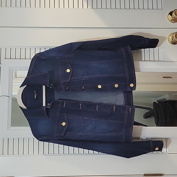 NWOT Kenneth Cole Denim Jacket - Picture 1 of 5